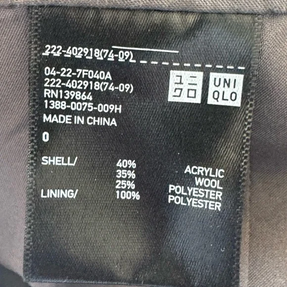 Uniqlo Monochrome Houndstooth Mini Skirt - Picture 9 of 11